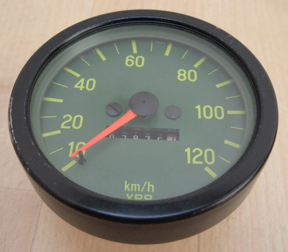 KTM 80 RSL ORIGINAL VDO TACHOMETER TACHO 120 km/h 50 80 RL RS RLW KREIDLER usw. - Bild 2 von 4