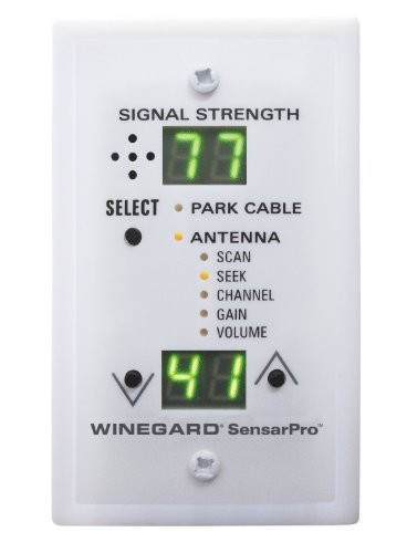 Medidor de intensidad de señal de TV Winegard RFL-342 Sensar Pro blanco - Imagen 1 de 2
