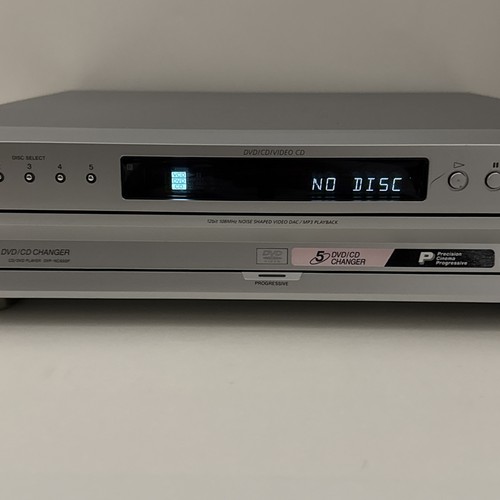 Sony DVP-NC655P 5-Disc DVD/CD Carousel Changer Player w/ Remote, Silver - Picture 3 of 16