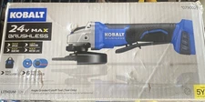 Kobalt 5" 24V 0790025 Paddle Switch Brushless Cordless Angle Grinder (Tool Only)
