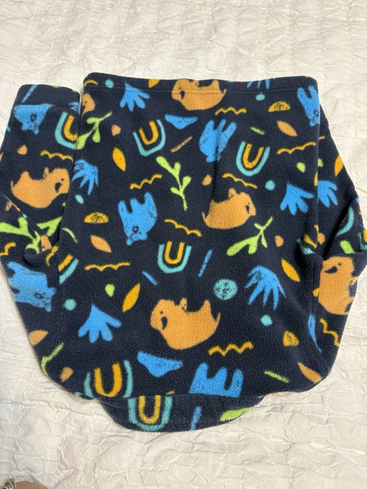 Columbia Boys Jacket Used 4t Colorful Fleece Zip Up - Image 3 of 3