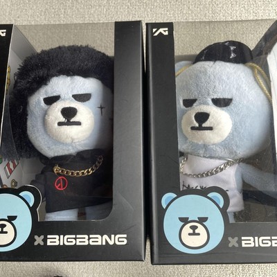 KRUNK×BIGBANG ぬいぐるみ1 G-DRAGON SOL T.O.P KRUNK BIGBANG Plush GD SOL Set Unopened Box Slight Wear From