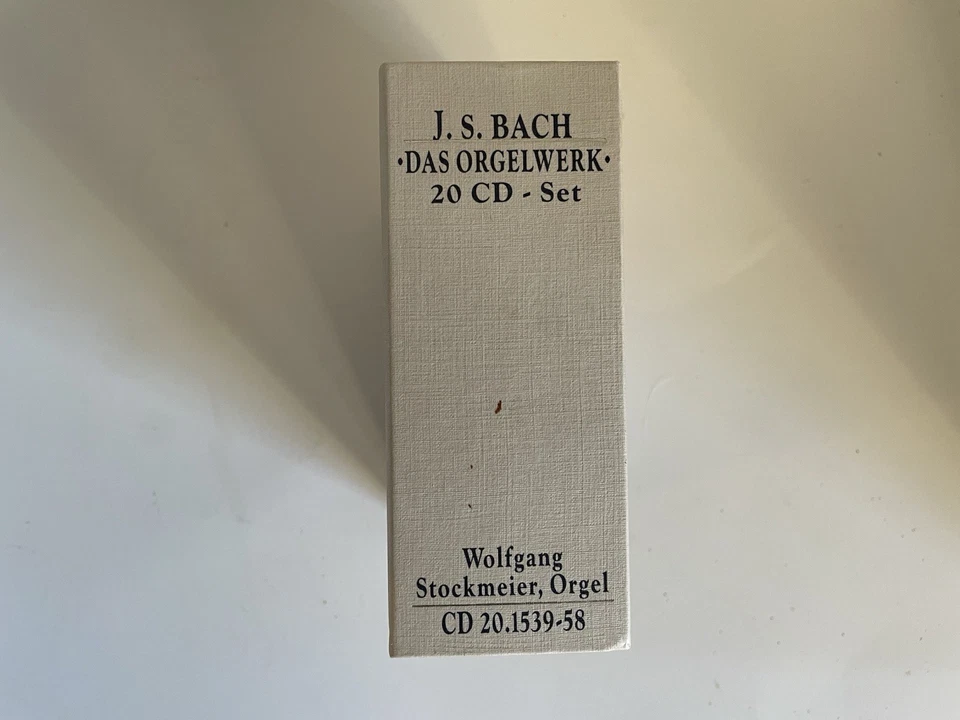 Johann Sebastian Bach Das Orgelwerk Complete Organ Works 20 CD Box Set - Image 2 of 4
