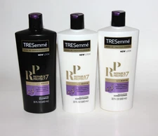LOT (3) TRESEMME REPAIR & PROTECT 7 WITH BIOTIN SHAMPOO & CONDITIONER 22 FL OZ