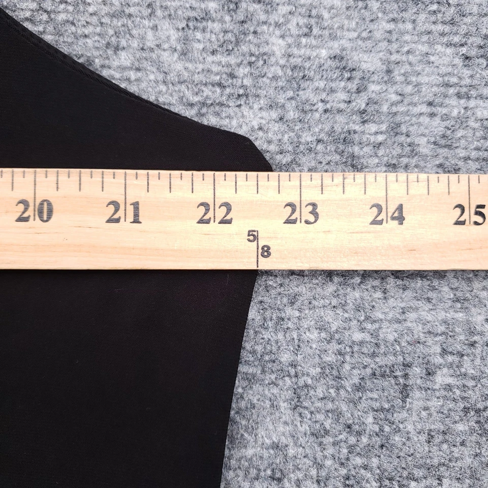 Vestido Lane Bryant Feminino 18 20 Plus Preto Maxi Manga Longa Swing Crochê Renda - Imagem 3 de 4