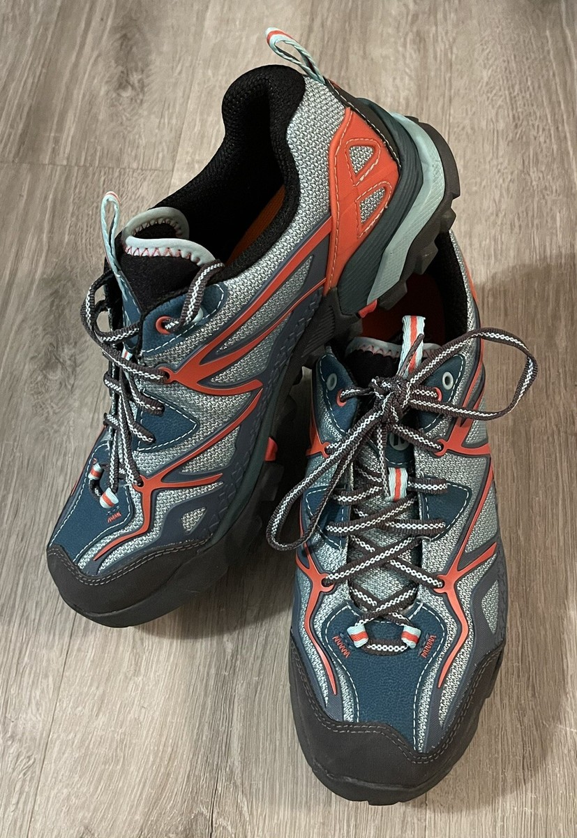Merrell Men\'s Capra Rise Trail Athletic Shoes Black Navy Red. SZ 8 Worn 1X Merrell Capra Rapid Hiking Shoe Review | Modern Hiker main image 2