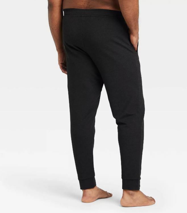 Men's Soft Gym Pants Champion C9 Black Sweatpants size Large Relaxed