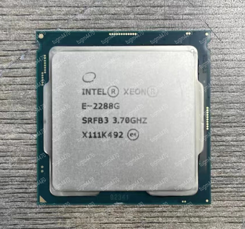 Intel Xeon E-2288G Official Version 3.7GH 8 Core 16 Thread Intel Xeon E-2288G Official Version 3.7GH 8 Core 16 Thread