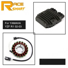 For Yamaha R1 2002 2003 YZF-R1 Magneto Stator Coil + Voltage Rectifier Regulator
