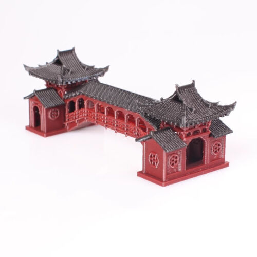 Chinese Ancient Building Gallery Bridge Corridor Model Aquarium Bonsai Toys - Picture 15 of 31