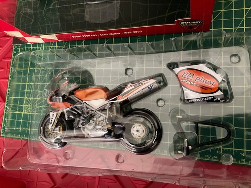1/12 Minichamps MOTO DUCATI 998 R F02 WSB 2003 Chris Walker - Picture 4 of 8