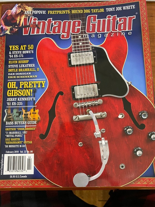 Vintage Guitar Magazine - February 2019