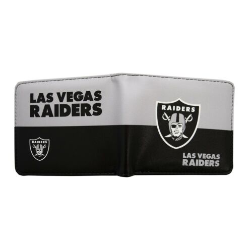 Las Vegas Raiders Bi-fold Wallet, NFL Licensed - Picture 2 of 4