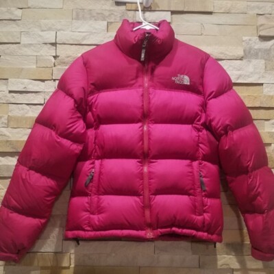 North Face Retro 96 Pink Nuptse 700 Small Down Puffer Jacket
