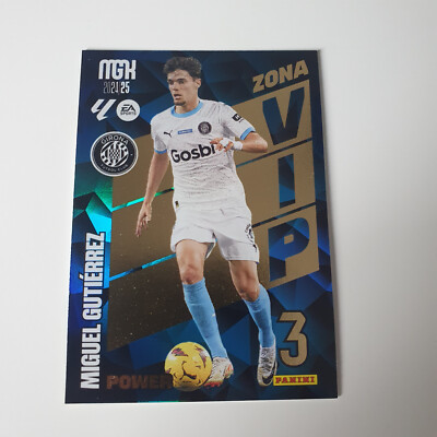 PANINI MGK Megacracks 24/25 Zona Vip Power - LaLiga Girona Miguel Gutierrez P400