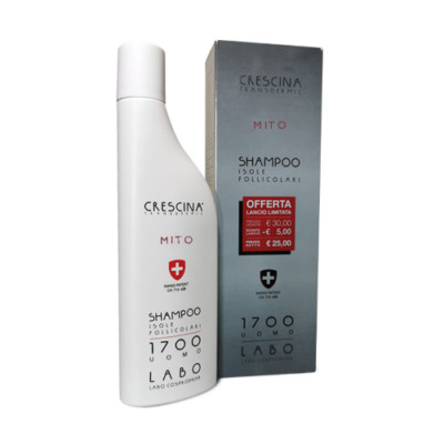 Labo Crescina Transdermic Mito Shampoo Re-Growth Hair 1700 For Men 150ml