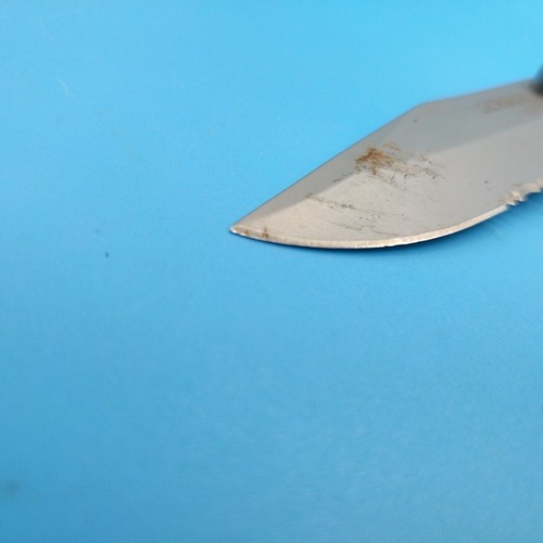 GERBER PARAFRAME Silver Metal Liner Lock Blade Tactical Knife Stainless Steel c - Picture 2 of 6