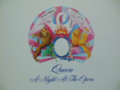 Bohemian Rhapsody QUEEN: A NIGHT AT THE OPERA - Ed1 Embossed Gatefold  Near Mint