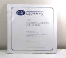 CREATIVE MEMORIES 12X12 RULED SCRAPBOOK PAGES   PKG OF 10 PAGES 5 SHEETS   NEW