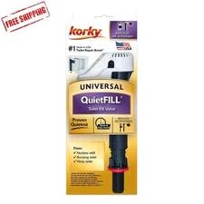 Korky Quiet Toilet Tank Fill Valve Tanks Repair Kit Fill Flush Valve Toilet ✅✅✅
