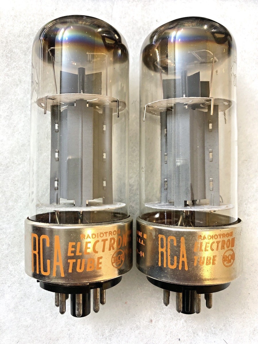RCA 7027A metal base NOS Grey Plate Tested Excellent, DD