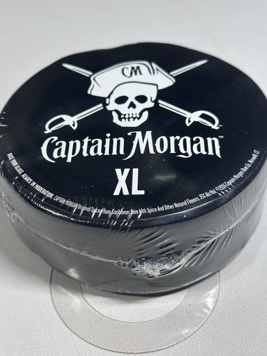 Camiseta Comprimida Capitán Morgan Calavera y Espadas Cruzadas Negra XL Para Hombre Nueva de Lote Antiguo - Imagen 4 de 4