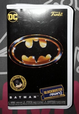 Batman Funko Blockbuster Rewind Limited Edition Chase Figur Selten DC 1/6