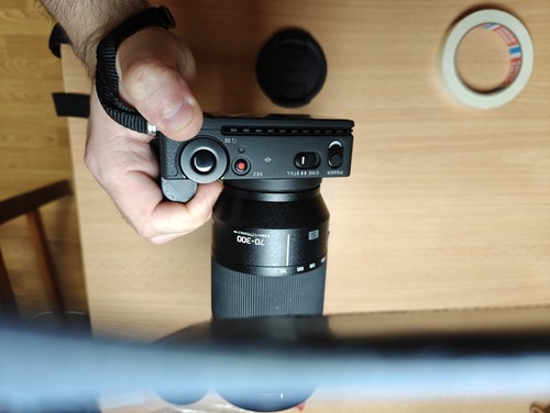 Nylon-C-fiber or wooden /merisier Right Hand Grip Full frame Sigma FP Sigma FPL - Picture 18 of 45
