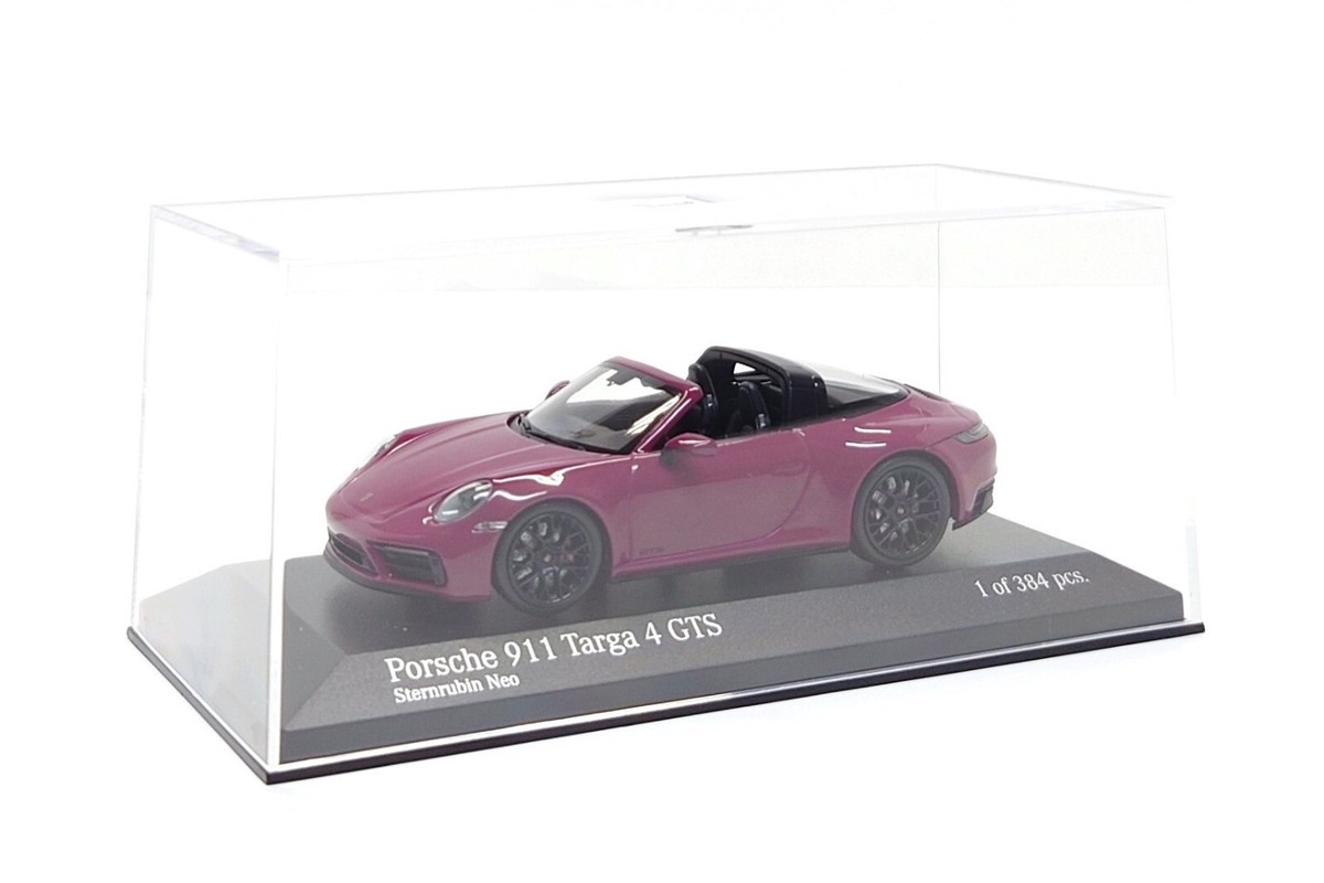 Minichamps 1:43 Porsche 911 Targa 4 GTS (992) in Ruby Star