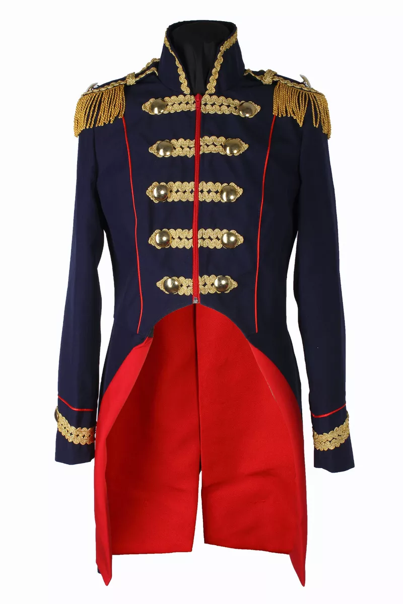 Red coat fancy deals dress