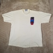 VTG 1991 Ironman Triathlon World Tour Shirt - Sz L/XL - Stained Dingy See Pics