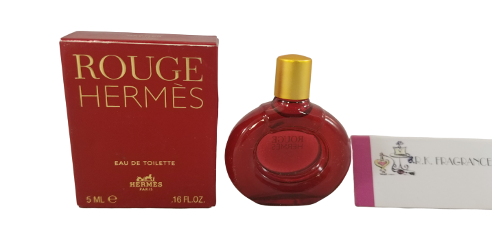 Hermes Rouge Women 0.16 oz/ 5 ml Eau De Toilette Mini New In