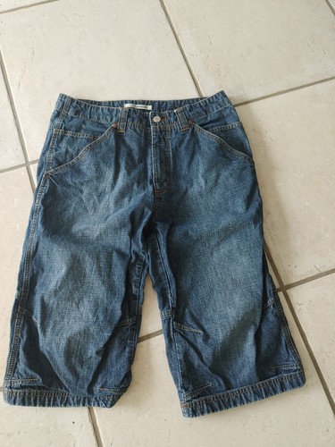 TOM TAILOR Bermuda Jeans Shorts, Uomo, Blu (Clean Dark Stone Blue Denim 10114), 29