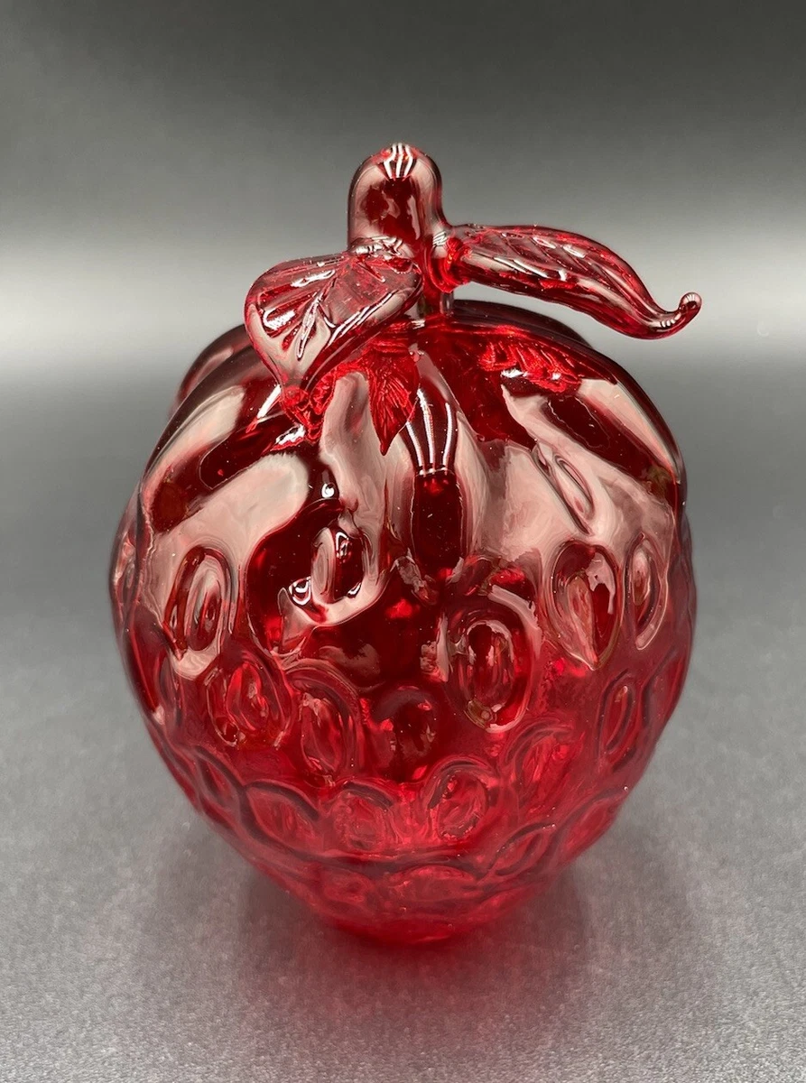 Red Glass Vases for sale | eBay