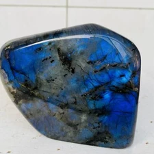 Natural Labradorite Quartz Crystal Freeform Mineral Specimen Healing 1100g