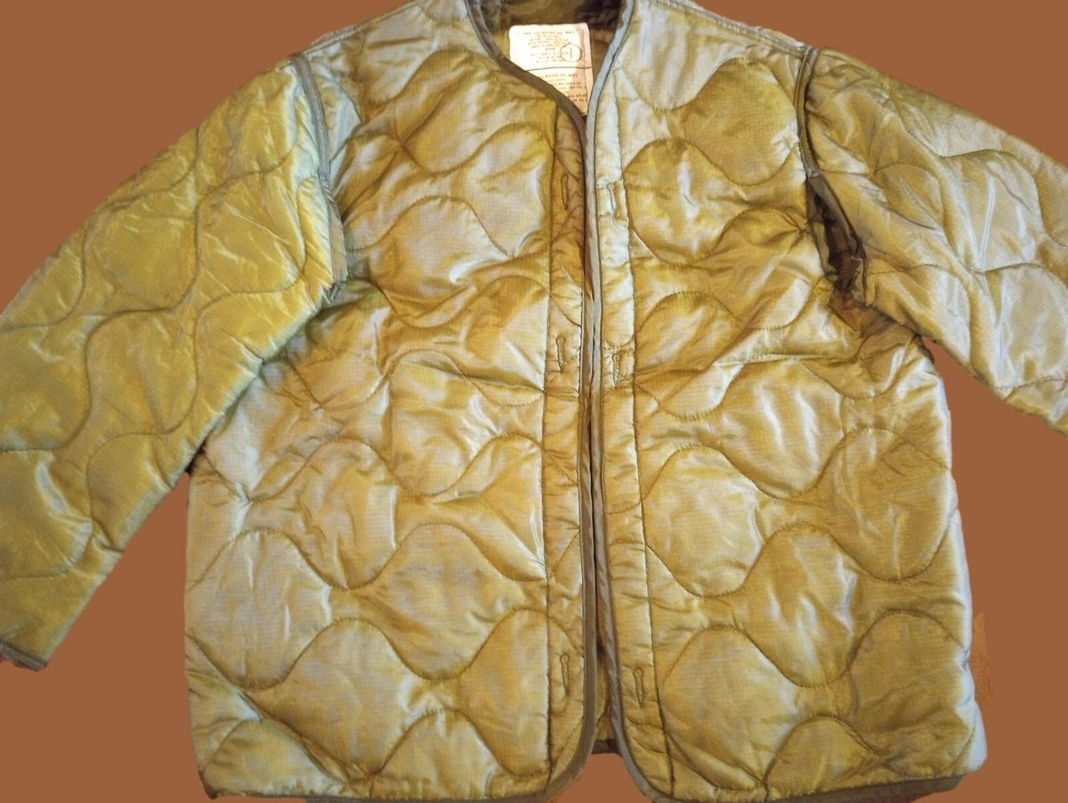 NEW MILITARY ISSUE M-65 FIELD JACKET LINER QUILTED COAT