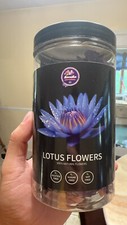 Blue Lotus Flowers Nymphaea Caerulea 1.41oz 40g BLUE TEA - Lotus Flower Tea