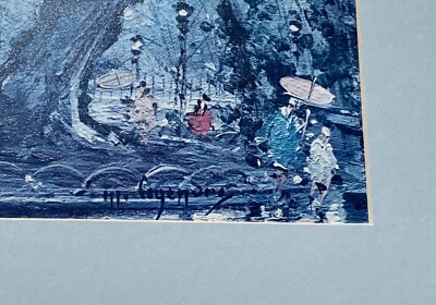 Notre Dame Paris, France Print by Maurice Legendre Vintage Framed