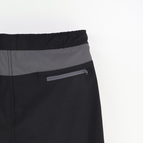 Speedo Swim Trunks Mens Size XXL Black Pockets Stretch Waist Drawstring Lined - Picture 3 of 6