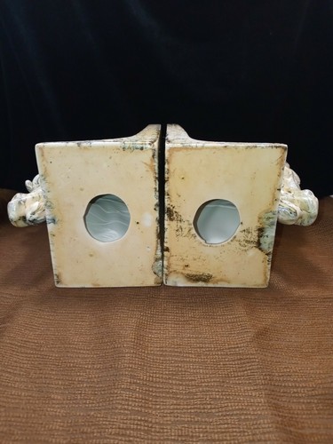 Ceramic Horse Head Bookends- Mid Century Art - - Picture 11 of 11