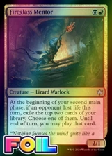 x1 Fireglass Mentor BLB Bloomburrow MTG 213 FOIL UNCOMMON M/NM 1x
