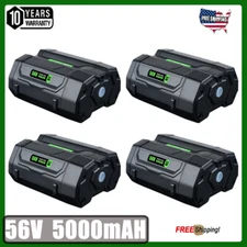 For EGO BA5600T Power+ 56V 5Ah POWER Lithium-Ion BA4200 BA2800T Battery 56 Volt