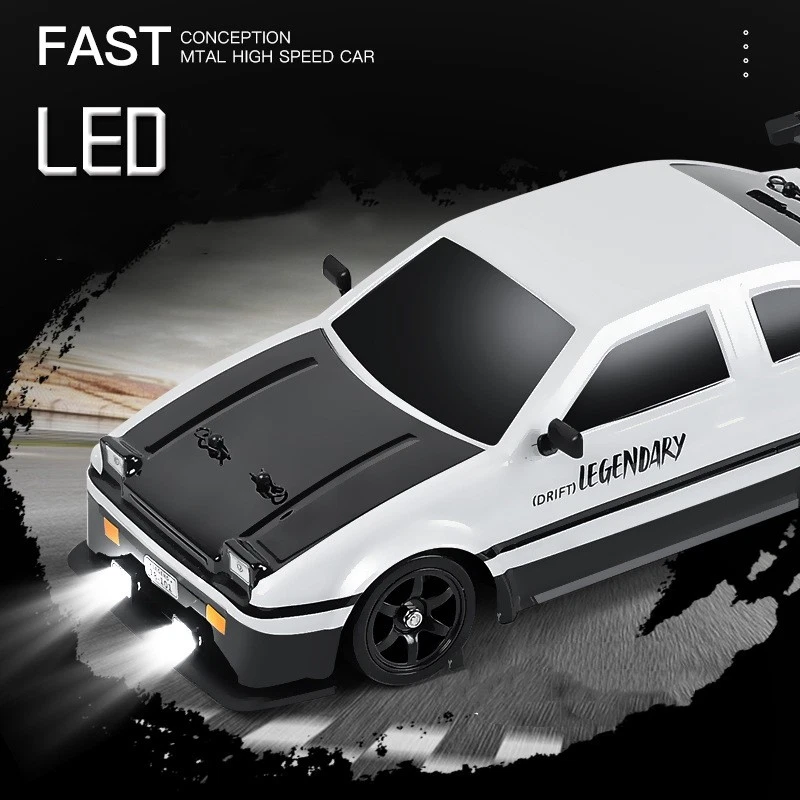 1:16 Racing RC Car Model 4WD 2.4G On Road High Speed Remote Control Drift - Image 4 of 4