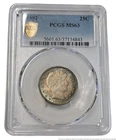 PCGS MS63 1892 P Philadelphia Barber Silver Quarter 25C US Coin