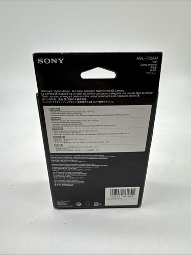 Sony HVL F20AM Shoe Mount Flash for Sony Digital Cameras. 15 - Picture 5 of 5
