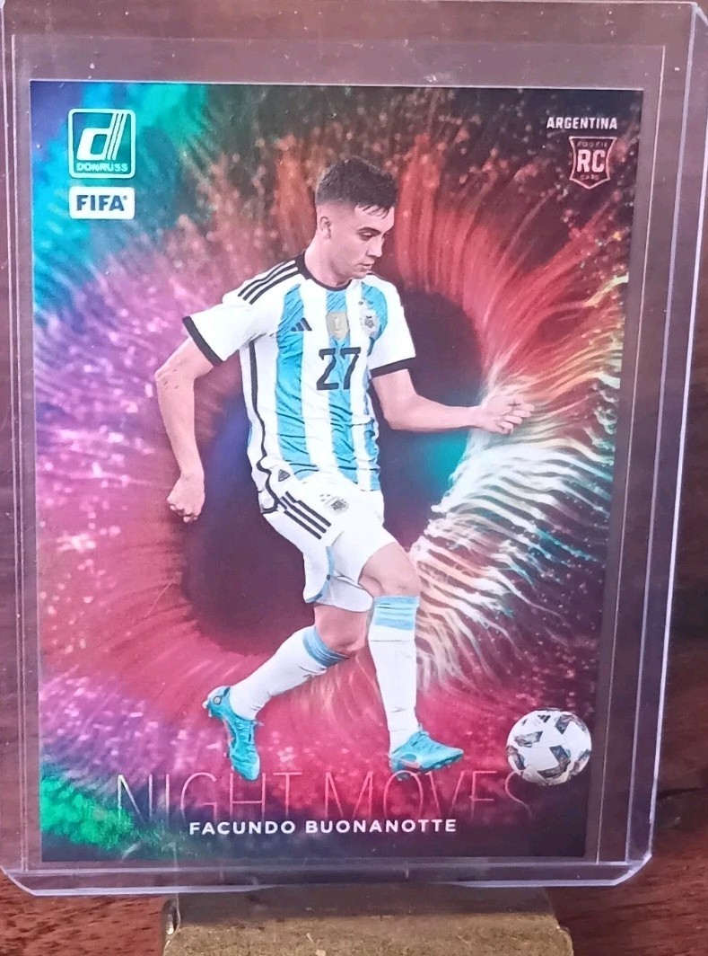 2023-24 Panini Donruss Soccer Facundo Buonanotte Night Moves RC #14