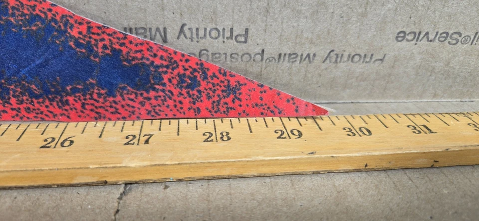 NFL Tennessee Titans Vtg Ca. 2000's 3 Bar Facemask Edition WinCraft #9 Pennant - Image 2 of 4