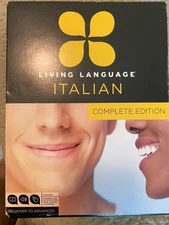 Living Language Italian homeschool course, 9 CDs, and Free Online Learning 
