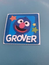 Animated Grover Sesame Street Sticker Module 2.5” Inches