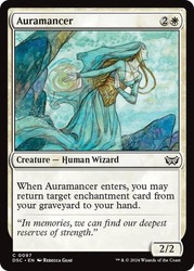 Auramancer #97 Commander: Duskmourn: House of Horror